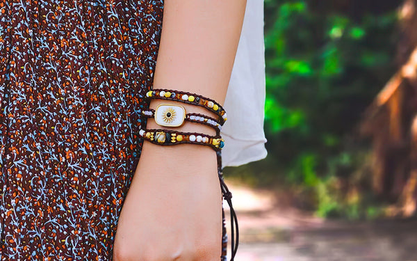 20  STUNNING WRAPPED BRACELETS TO TRY THIS YEAR - Moon Dance Charms