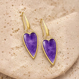 Eternal Love Gemstones Drop Earrings