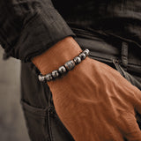 Lava Rock Bracelet In Gray | Moon Dance Charms
