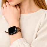Tiger's Eye Boho Apple Watch Band for women - Moon Dance Charms