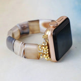 Agate Apple Watch bandje vrouw – Natuurlijke stenen band - Moon Dance Charms