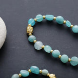 Collier en Cristal d'Amazonite - Charms Danse de Lune