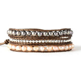 Bracelet enroulé parmi les perles - Moon Dance Charms
