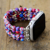 beaded Apple watch band for women
