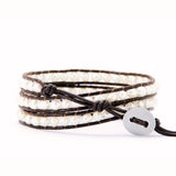 Meilleur bracelet en cuir perlé - Moon Dance Charms