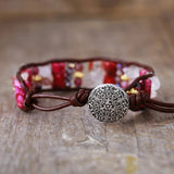 Bracciale Bliss con pietra di Jaspers imperiale - Ciondoli della danza della luna