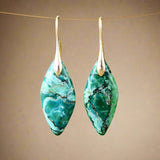 Blue Sky Jasper Energy Earrings - Moon Dance Charms