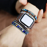 Kristallen Apple Watch wikkelband - Moon Dance Charms