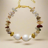 Kristallen en Parels Armband - Moon Dance Charms