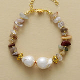 Kristallen en Parels Armband - Moon Dance Charms