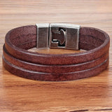 Dubbele Laag Armband Voor Heren - Moon Dance Charms