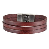 Dubbele Laag Armband Voor Heren - Moon Dance Charms