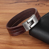 Dubbele Laag Armband Voor Heren - Moon Dance Charms