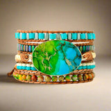 Energie-Wickelarmband – Mondtanz-Charms