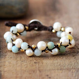 Göttin Süßwasserperlen Armband – Mondtanz Charms