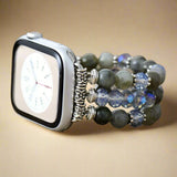 Labradoriet kralen Apple Watch Bandje vrouw - Moon Dance Charms