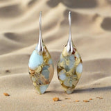 Blatt-Ohrhänger – Mondtanz-Charms