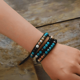 Love & Peace Wrap Bracelet - Moon Dance Charms