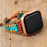 Boheemse Apple Watch Band Blauw - Moon Dance Charms