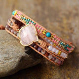 Meervoudige Streng Wikkelarmband - Moon Dance Charms