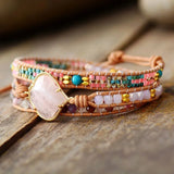 Meervoudige Streng Wikkelarmband - Moon Dance Charms