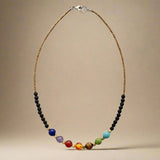 Natural Stone 7 Chakras Necklace