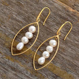 Boucles d'oreilles en perles
