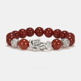 Red Agate Lucky PIXIU Bracelet - Moon Dance Charms