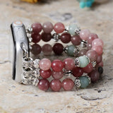 Rhodoniet Apple Watch Bandje vrouw - Moon Dance Charms