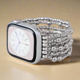 Silveren Apple Watch bandje vrouw - Moon Dance Charms