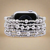 Silveren Apple Watch bandje vrouw - Moon Dance Charms