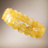Sunshine Citrine Stone Bracelet Bliss - Moon Dance Charms