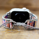 Bracelet Apple Watch Boho Doux - Charms Danse de Lune