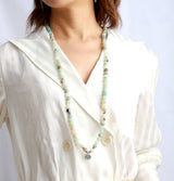 108 Amazonite Mala Necklace - Moon Dance Charms