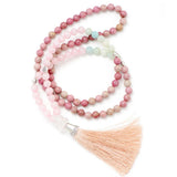 108 Mala kralen LOVE Yoga ketting - Moon Dance Charms