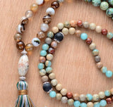 Mala Beads Necklace I Am Becoming
