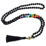Collier Mala 7 Chakras + Bracelet Gratuit - Moon Dance Charms
