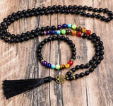 Collier Mala 7 Chakras + Bracelet Gratuit - Moon Dance Charms