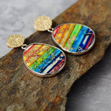 Pendientes Espirituales 7 Chakras - Charms Danza Lunar