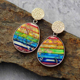 Pendientes Espirituales 7 Chakras - Charms Danza Lunar