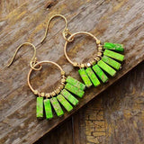 Pendientes Chakras 7 Piedras