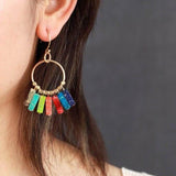 Pendientes Chakras 7 Piedras