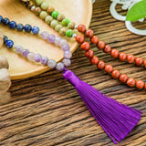 Collar Mala De 7 Piedras Chakra