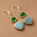 Boucles d'oreilles Amazonite - Moon Dance Charms