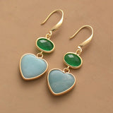 Boucles d'oreilles Amazonite - Moon Dance Charms