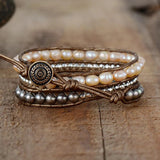 Bracelet enroulé parmi les perles - Moon Dance Charms