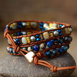 Bracelet enveloppant apatite - Charmes de danse de la lune