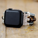 Correa de reloj de Apple con cuentas