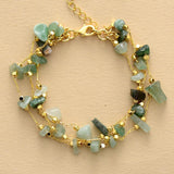 Pulsera de Cristal de Aventurina - Charms Danza de la Luna