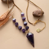 Beste Amethist Slinger Ketting - Moon Dance Charms